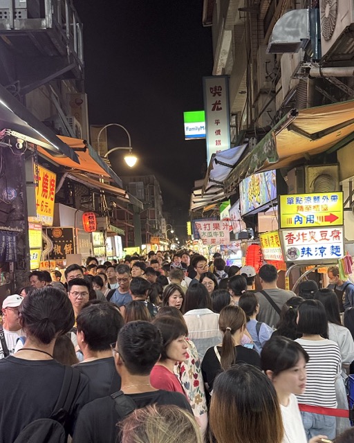 스린야시장 복작복작